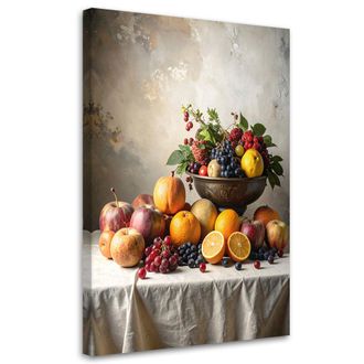 Feeby Impresi&oacute;n De Imagen, Naturaleza Muerta Con Frutas, 80x120
