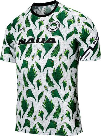 Nike Nigerian Football Quick-Dry Casual Short-Sleeved Male White CT4244-100