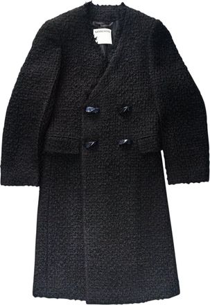 Namacheko Hwicce double-breasted coat - men - Fabric - S - Black