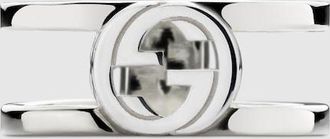 Gucci Interlocking Wide Ring