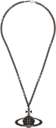 Vivienne Westwood Bold Planet-Inspired Pendant Necklace with Cross Detail