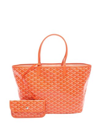 Goyard 2010-2025 Goyardine Saint Louis PM tote bag - Orange