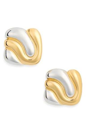 Petit Moments Harmony Two-Tone Earrings in Mixed at Nordstrom Rack