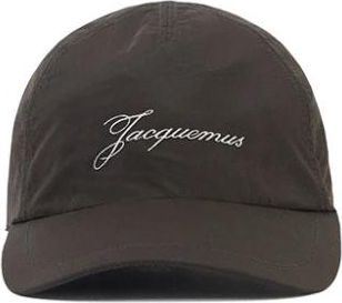 Jacquemus La Casquette Baluchon - unisex - Petten - Bruin - 58 CM - Nylon - Accessoires