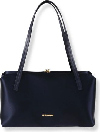 Jil Sander Goji Pillow Small - female - Jil Sander - Shoulder Bags - Blue - ONE SIZE - Bags