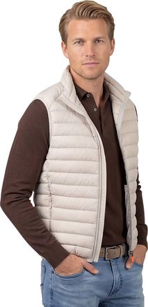 Save The Duck Beige gewatteerde bodywarmer Save The Duck normale fit