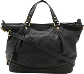 Louis Vuitton Pre-owned Handbags, female, Black, Size: ONE SIZE Pre-owned Vintage Leather Handbag