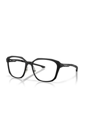 Oakley 57mm Square optical glasses in Black at Nordstrom