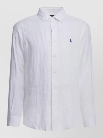 Polo Ralph Lauren logo shirt button down collar long sleeves