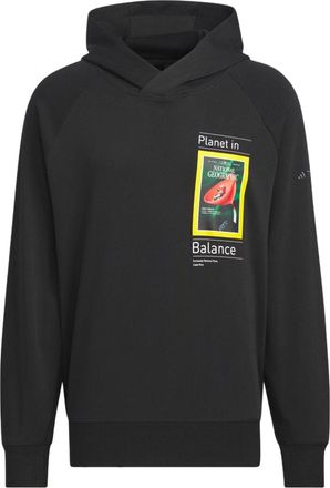 adidas x National Geographic DWR Graphic Hoodie Asia Sizing Black IS9524