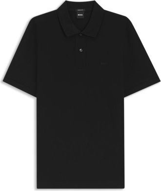 BOSS Pallas polo shirt in cotton piqu&eacute; with embroidered logo