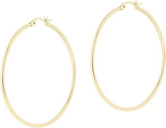 Electric Picks Comet Xl Hoops In Gold