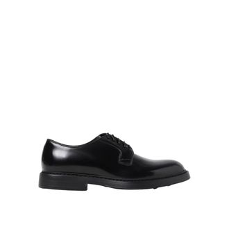 Doucal's Klassieke Zwarte Brogue Oxford Schoenen - Heren - Nette schoenen - Zwart - 43 EU - Leer - Schoenen