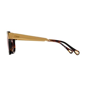 Chlo&eacute; CH0351S-003 Tortoiseshell Acetate Sunglasses - Brown