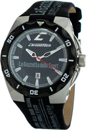Chronotech Mens Watch CT7935M-12 (43 mm) - Black - One Size