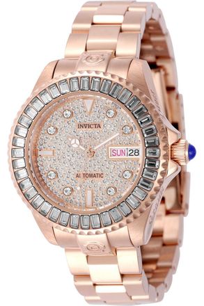 Invicta Pro Diver 49623 Dameshorloge - Automatisch Uurwerk - Roestvrij Staal met Zilveren Wijzerplaat - 38 mm