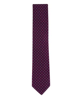Canali patterned tie - Red