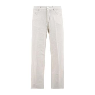 Siviglia Straight Jeans, female, White, Size: W30 Anna Armor Panama Old Pant