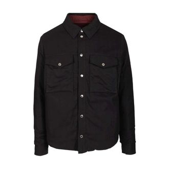 Dolce & Gabbana Reversible Shirt Jacket - male - Dolce & Gabbana - Winter Jackets - Blue - XL - Jackets