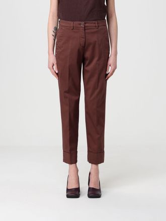 Mason's Pantaloni cropped fit Masons in cotone stretch