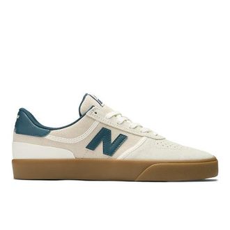 New Balance Mens NB Numeric 272 in White/Blue Suede/Mesh, size 10.5