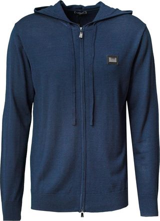 19V69 19V69 Mens Sweater Maarten Navy Blue Wool - Size Large