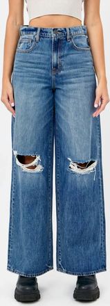 Hidden Jeans Nori Wide Leg Jeans In Medium Wash