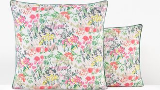 La Redoute Interieurs Kussensloop in perkalkatoen, Colored Field