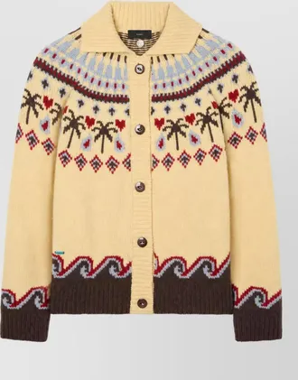 Alanui virgin wool cardigan