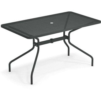 Emu Cambi Tavolo Rettangolare 140X80 Ferro Antico