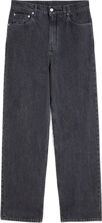Jil Sander Wide-Leg Dark Denim Trousers with Classic Five-Pocket Design