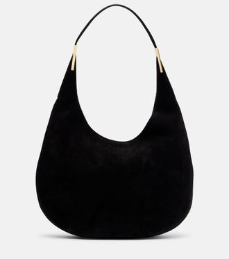 Savette Florence Large suede shoulder bag