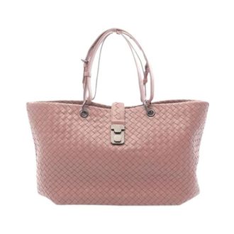 Bottega Veneta Pre-owned Tote Bags, female, Pink, Size: ONE SIZE Pre-owned Vintage Tote Bag
