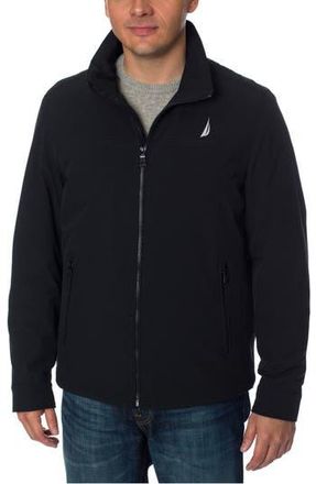 Nautica Lightweight Stretch Water Resistant Golf Jacket in Black at Nordstrom Rack, Size Xx-Large