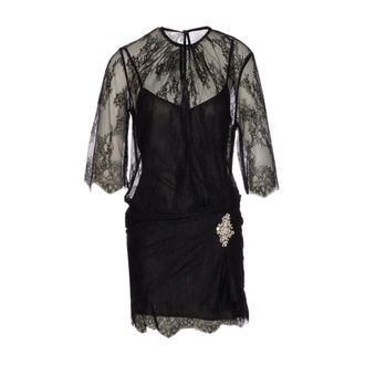 Liu Jo Kleedjes, Dames, Zwart, XS, Short Dress