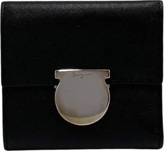Ferragamo Leather Wallet (Bi-Fold) (Pre-Owned)