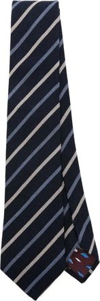 Paul Smith Cravatta a righe - Blu
