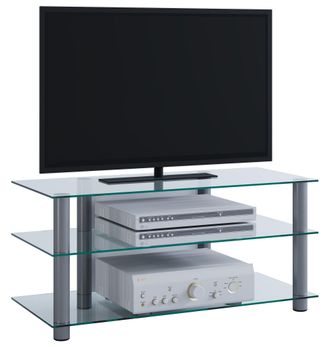 ebuy24 Muebles De Tv Fernseh Rack Alu Glass Netasa 45x95x40 - Vcm