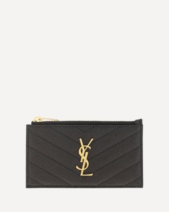 Saint Laurent Portacarte in pelle Woman UNI