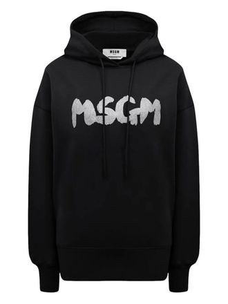 パーカー・フーディ MSGM Men Hoodies 3840MM515257000 99 BLACK MSGM | Black Men's Hooded Sweatshirt | YOOX