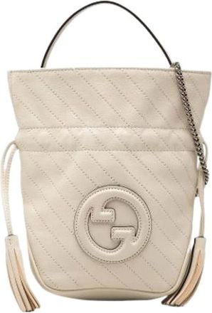 Gucci Bolso Satchel Pre-owned - Pre-owned - Mujer - Beige - ONE SIZE