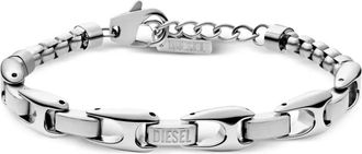 Diesel Bracciale a catena - Grigio