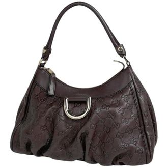 Gucci Pre-owned Shoulder Bags, female, Brown, Size: ONE SIZE Pre-owned Shoulder Bag