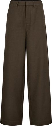 Co'Couture Pantalones - Trousers - Mujer - Marr&oacute;n - XS