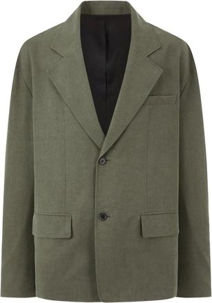 STUDIO TOMBOY Blazer con effetto fiammato - Verde