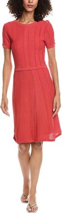 The Kooples Romantic Net Stitches Mini Dress