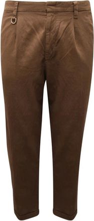 Paolo Pecora Hombre, Pantalones, Marrón, Talla: L