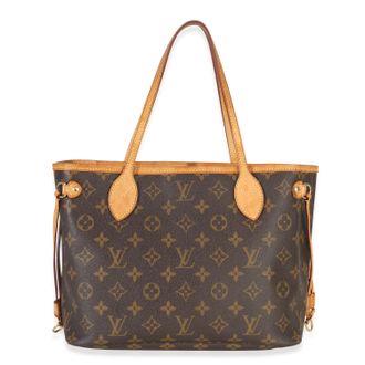 Louis Vuitton Brown Monogram Canvas Neverfull PM