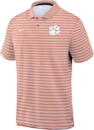 Nike Clemson Primetime Nike Mens Dri-FIT College Polo in Orange | 00HT08DQCLN-FXT