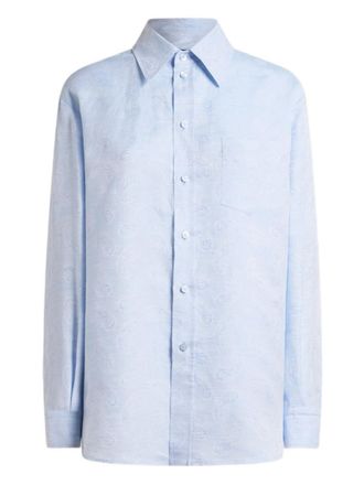 Etro Blue Regular Shirt